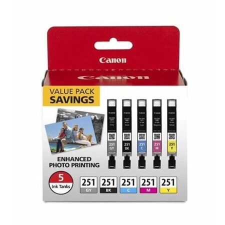 Canon CMYK 12-Cartridge Ink Set 6513B010